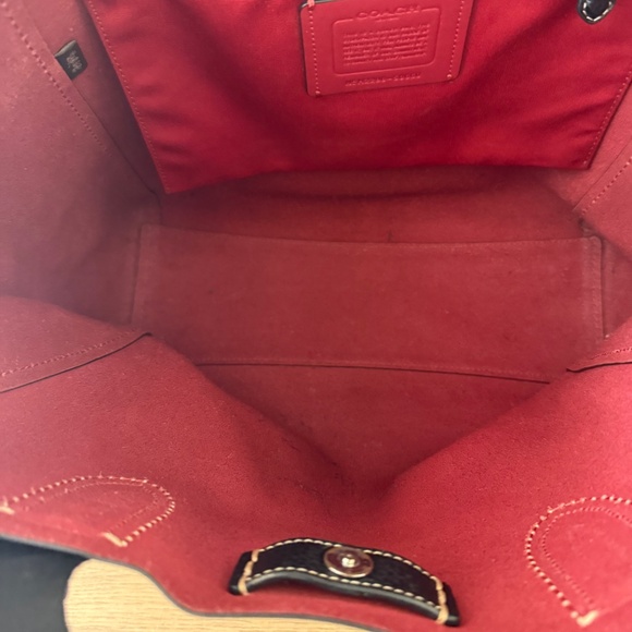 Black Coach tote bag - Picture 10 of 12